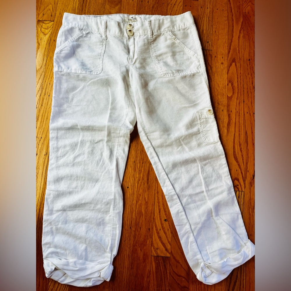 Hollister linen pants